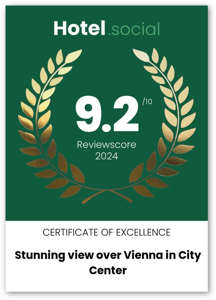 Stunning View Over Vienna In City Center Apartman Kültér fotó